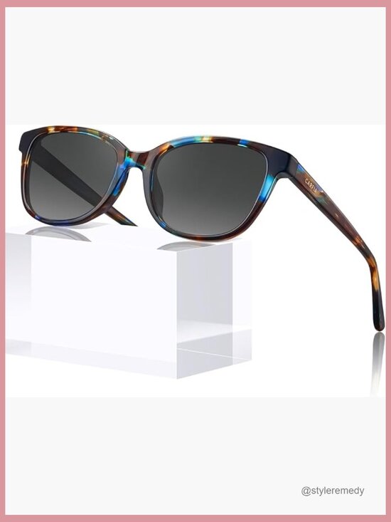 Women\'s Acetate Polarized Cat Eye Sunglasses UV400 Protection Handmade Trendy main image 4